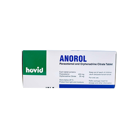 ANOROL, PARACETAMOL&ORPHENADRINE_photo_3