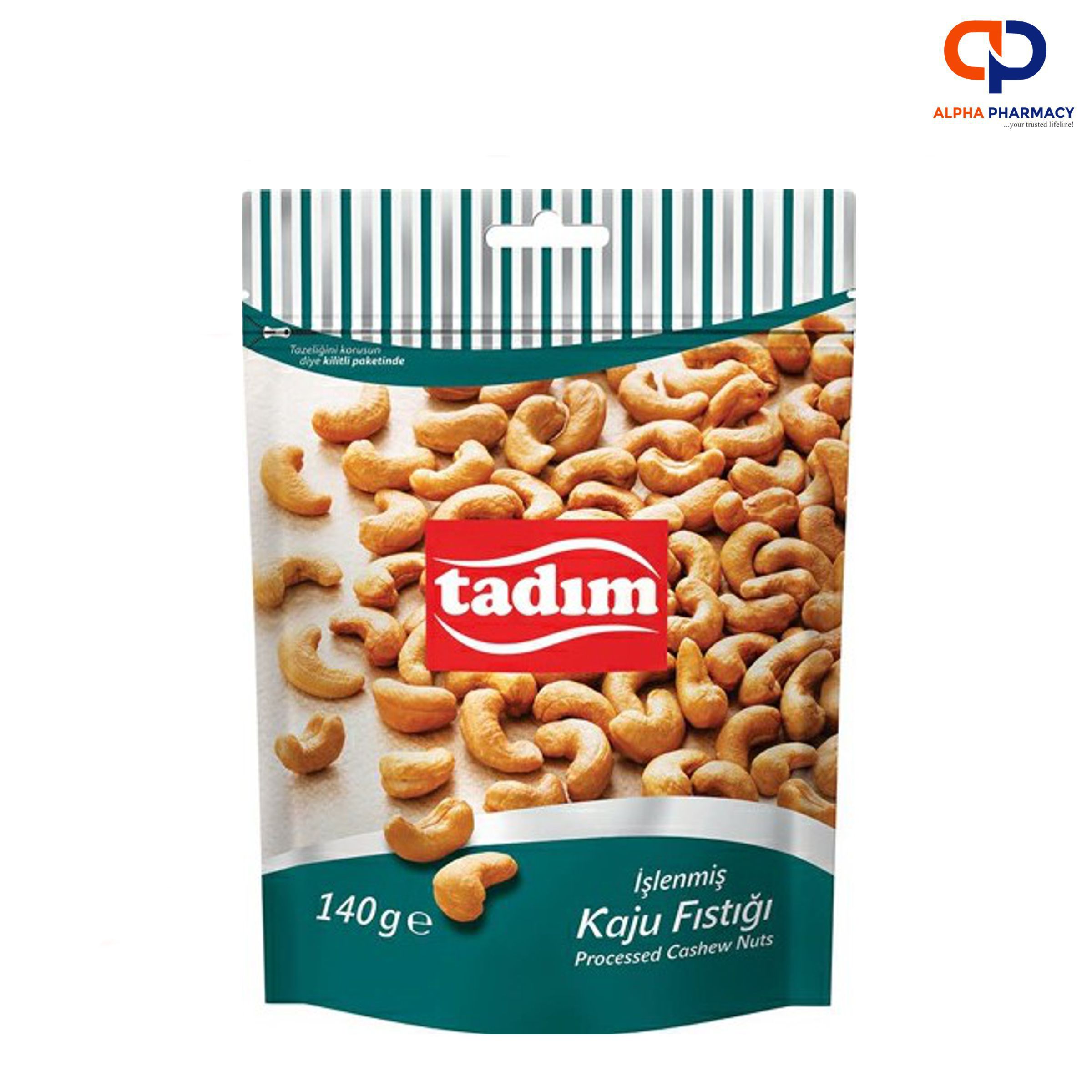 Tadim Roasted and Salted Cashew Nuts 140g